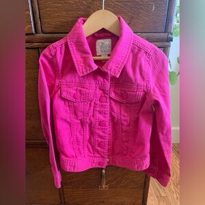 The Children's Place Bright Pink Jean Jacket